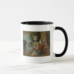 Mug Comédiens italiens en parc, c.1725