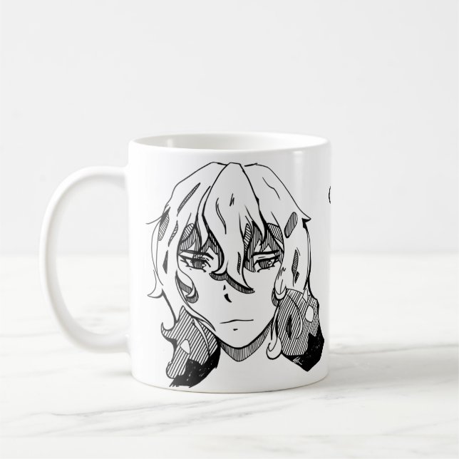 Mug Comic linéart magna (Gauche)