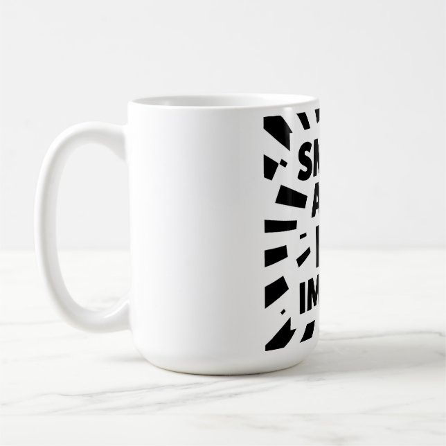 Mug Comic-Style Motivational Illustration – "SMALL ACT (Gauche)