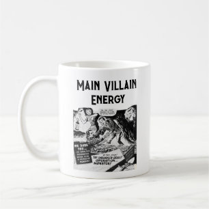 Mug Comique Vampire Rétro de l'énergie du principal va