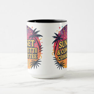 Mug Comité Coucher de Soleil & Confettis   Cadeaux Hal
