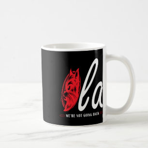 Mug Comma La Cat Lady On ne va pas revenir
