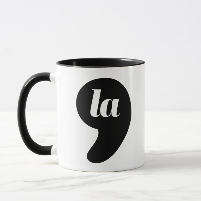 Mug Comma La - Kamala Black (Gauche)