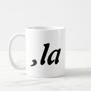 Mug Comma La Kamala Harris - Conception de texte custo
