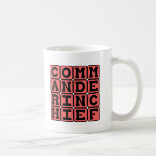 Mug Commandant en chef, président