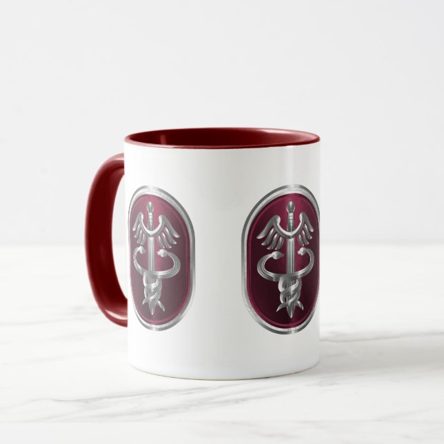 Mug Commandement médical de l'armée MEDCOM  (Devant gauche)