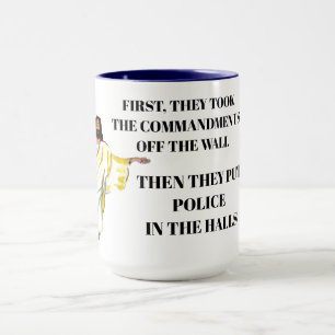 MUG COMMANDEMENTS SUPPRIMÉS DES ÉCOLES
