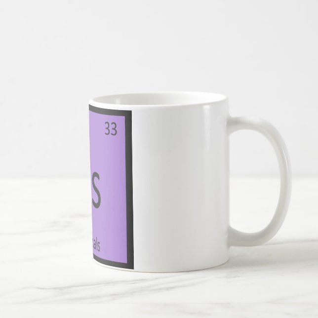 Mug Comme - Animaux Chimie Tableau Périodique Élément (Droite)