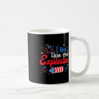 Mug Comme comment elle explose Fireworks Funny Couple 