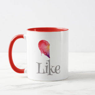 Mug Comme - demi-cœur