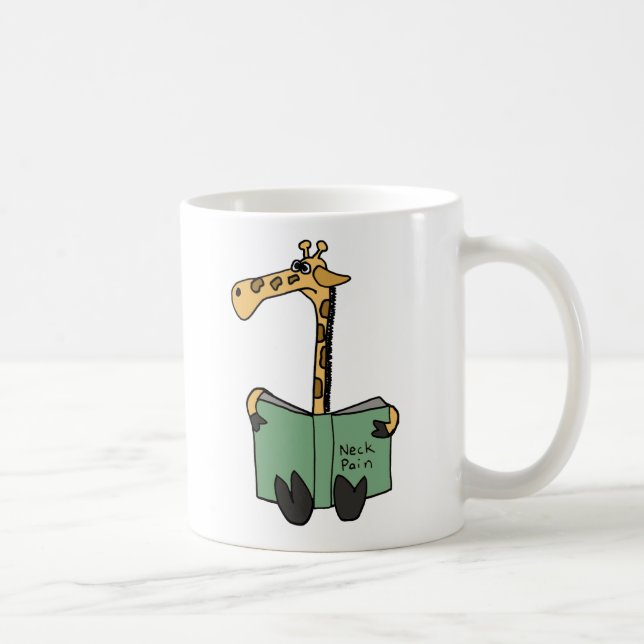 Mug COMME la bande dessinée drôle de livre de douleur (Droite)