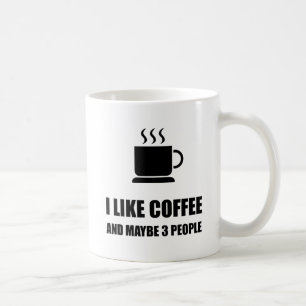 Mug Comme le café trois personnes drôles