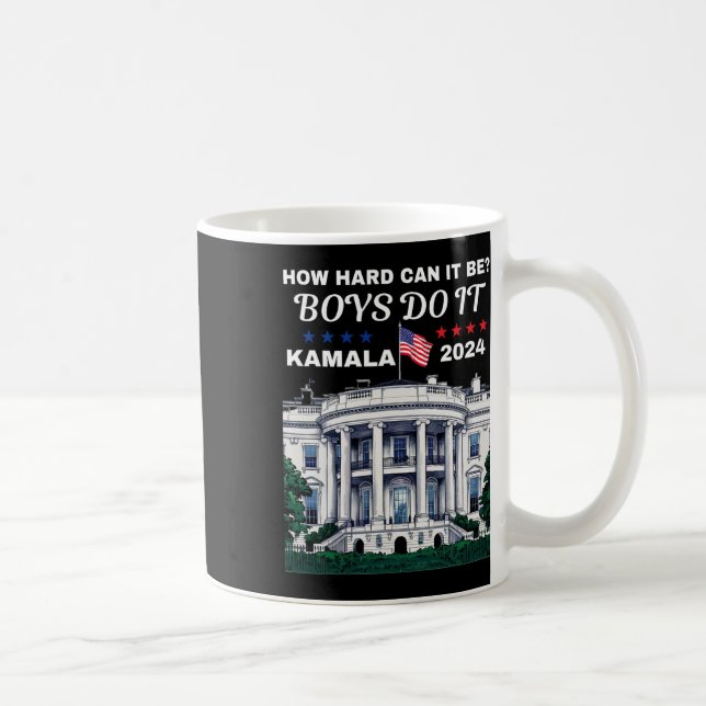 Mug Comme les garçons peuvent être durs faire Kamala H (Droite)