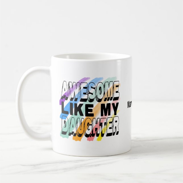 Mug Comme Ma Fille (Gauche)