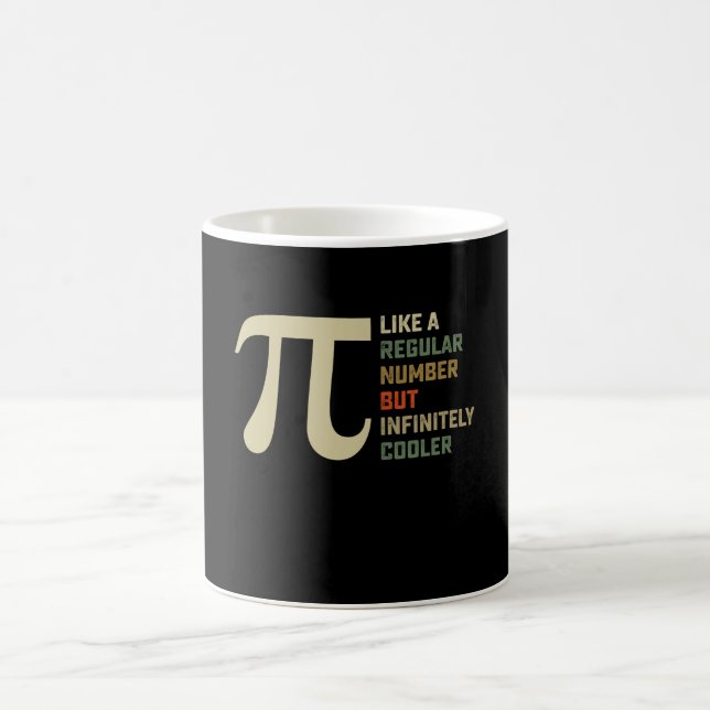 Mug Comme un nombre régulier mais infiniment plus cool (Centre)