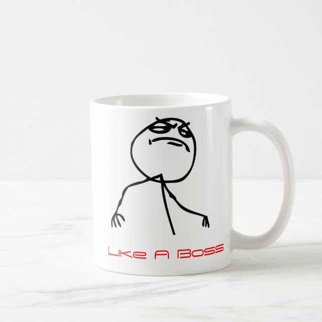 Mug Comme un patron (Droite)