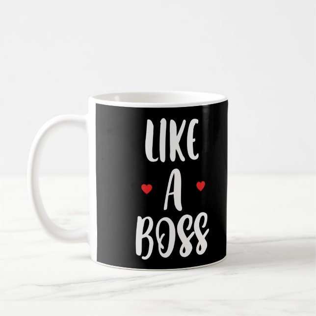 Mug Comme Un Patron | Coeurs (Gauche)