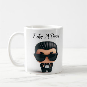 Mug Comme Un Patron Personnalisé Mug/Café Mug/Cadeau