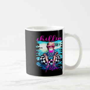 Mug Comme Un Trump Felon Retro Summer Pink Funny 2024