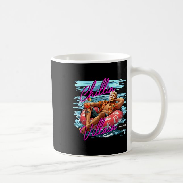 Mug Comme Un Vilain Trump Été 2024 Plage Relaxante (Droite)