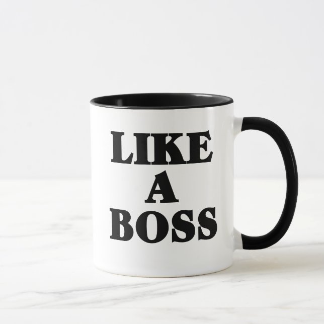 Mug Comme une BOSS (Droite)