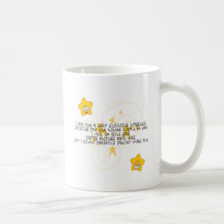 Mug comme une étoile brillant brillamment