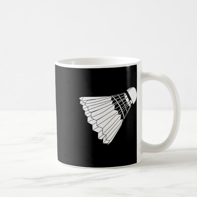 Mug Comme Volant de badminton Birdie (Droite)