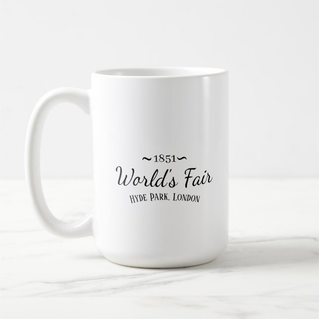 Mug Commémoratif Victorien 1851 - Cadeau (Gauche)