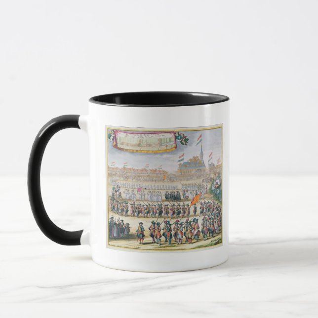 Mug Commémoration de la paix de Rijswijk, 1697 (Gauche)