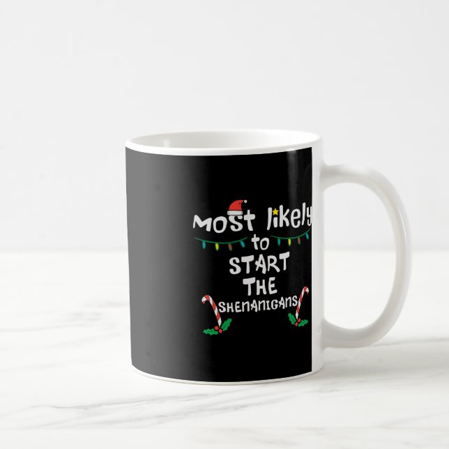 Mug Commencer Shenanigans Noël Noël Noël Noël Famille (Droite)