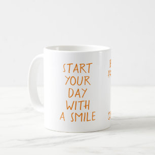 Mug Commencez votre journée avec un sourire