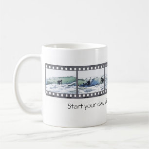 Mug Commencez votre journée par une vague : allez surf