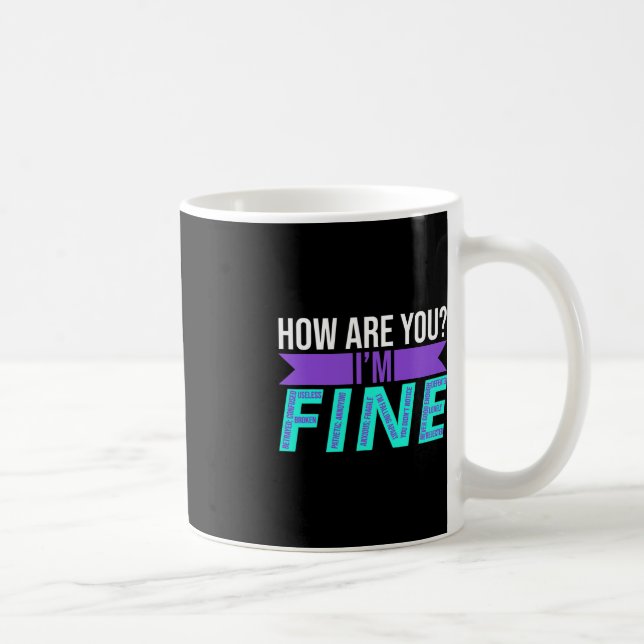 Mug Comment allez-vous que je me contente de préventio (Droite)