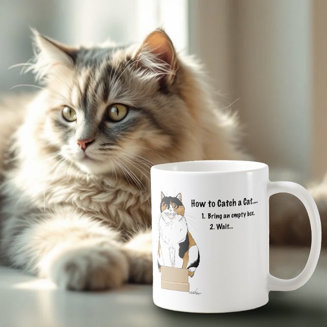Mug Comment attraper un chat (Créateur téléchargé)