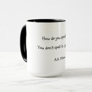 Mug Comment épeler l'amour