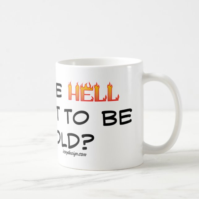Mug Comment est-ce que l'enfer j'ai obtenu ceci vieux (Droite)