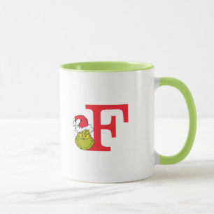 Mug Comment Grinch Stol Christmas   Monogramme F