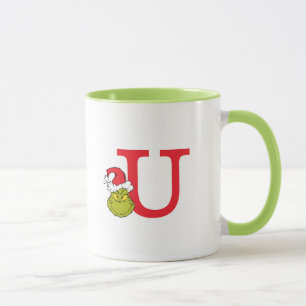 Mug Comment Grinch Stol Christmas Monogramme U