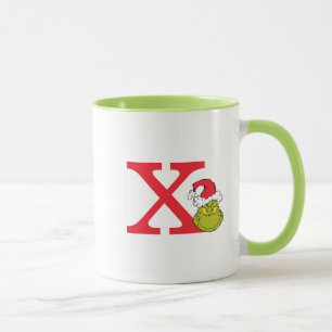 Mug Comment Grinch Stol Christmas   Monogramme X