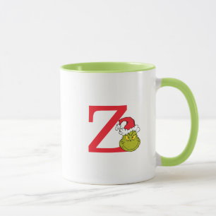 Mug Comment Grinch Stol Christmas   Monogramme Z