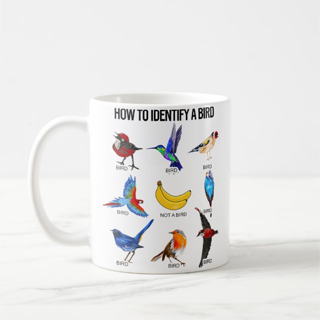 Mug Comment identifier un oiseau - Oiseaux Photo Photo (Gauche)