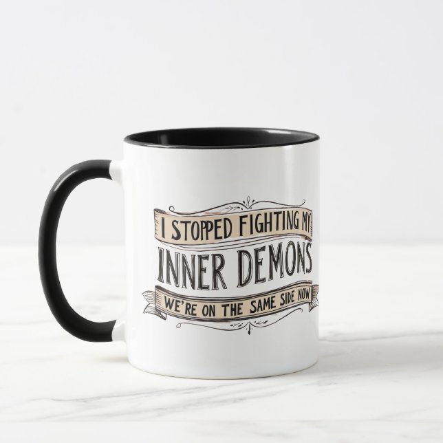 Mug Comment J'Ai Aimé Mes Monstres Intérieurs ! (Gauche)