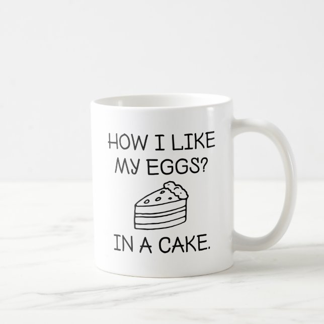 Mug Comment j'aime mes œufs (Droite)