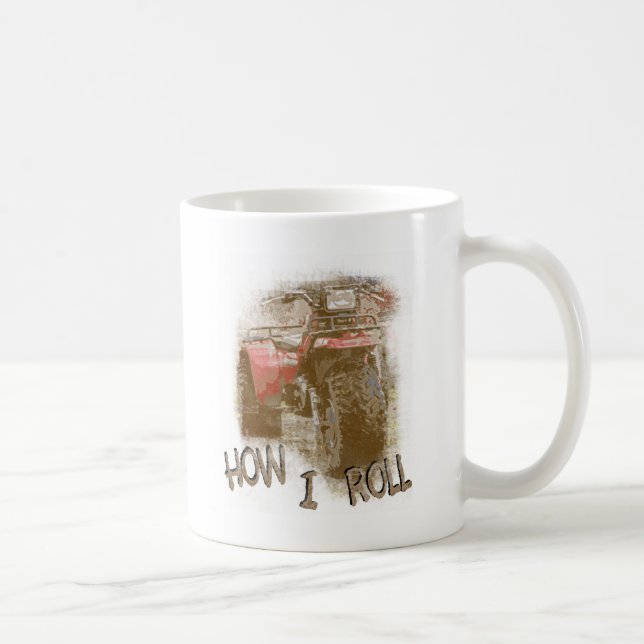 Mug Comment je roule - trois-roues du tricycle d'ATC (Droite)