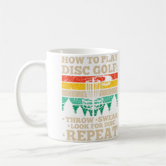Mug Comment jouer au disc golf pour les golfeurs de di