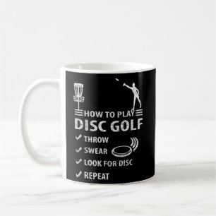 Mug Comment jouer Disc Golf Frisbee Funny Swear Disc A