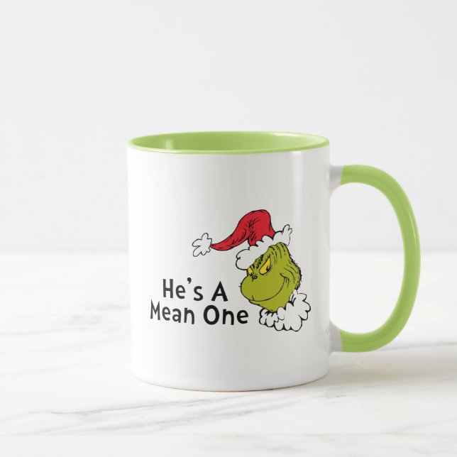 Mug Comment le Grinch a volé Noël | C'est un méchant (Droite)