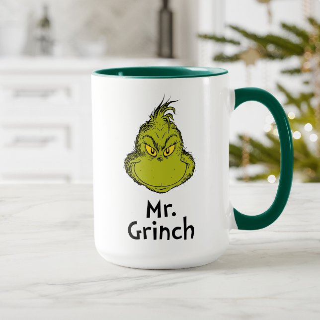 Mug Comment le Grinch a volé Noël | M. Grinch (Créateur téléchargé)