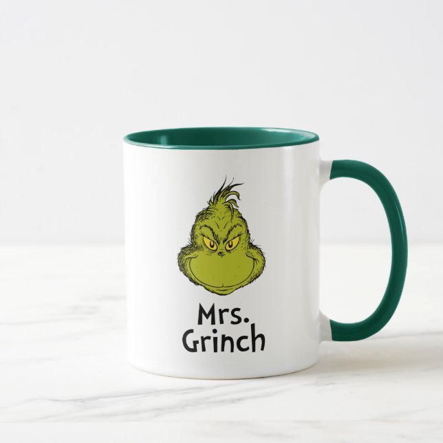 Mug Comment le Grinch a volé Noël | Mme Grinch (Droite)