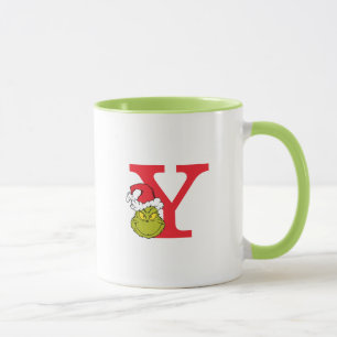 Mug Comment le Grinch a volé Noël Monogram Y